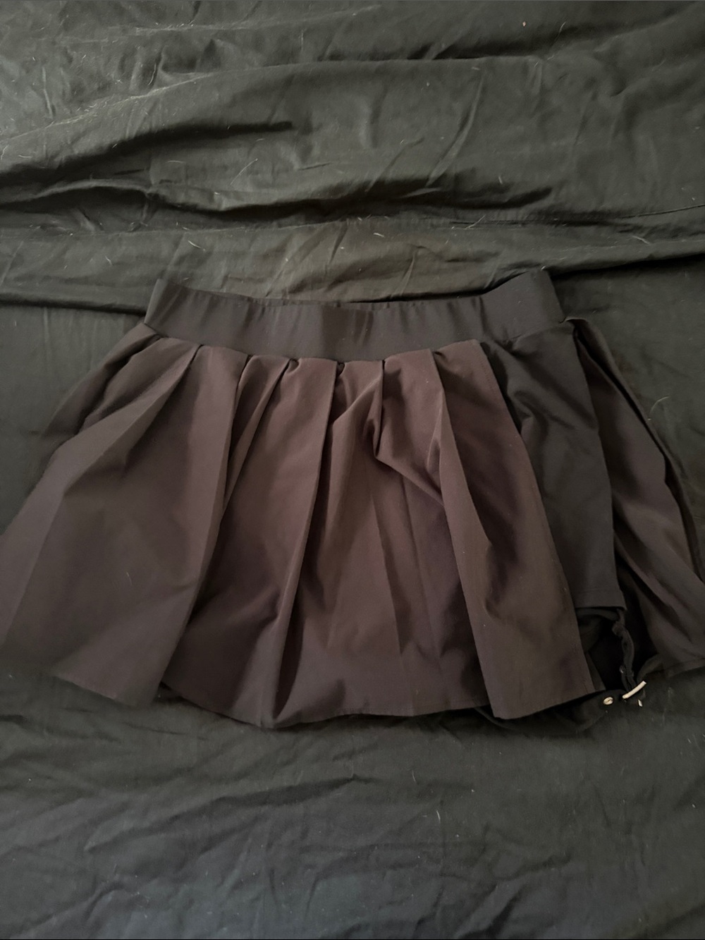 HALARA Black Circle Skirt